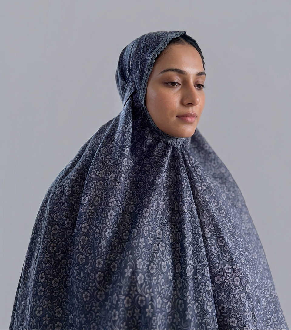 Cotton Khimar – No-Sleeve Prayer Cover