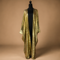 Golden Bisht Abaya Set