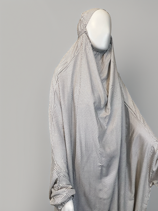 One Piece Breathable Full Coverage Jilbab for Hajj, Umrah, and Everyday