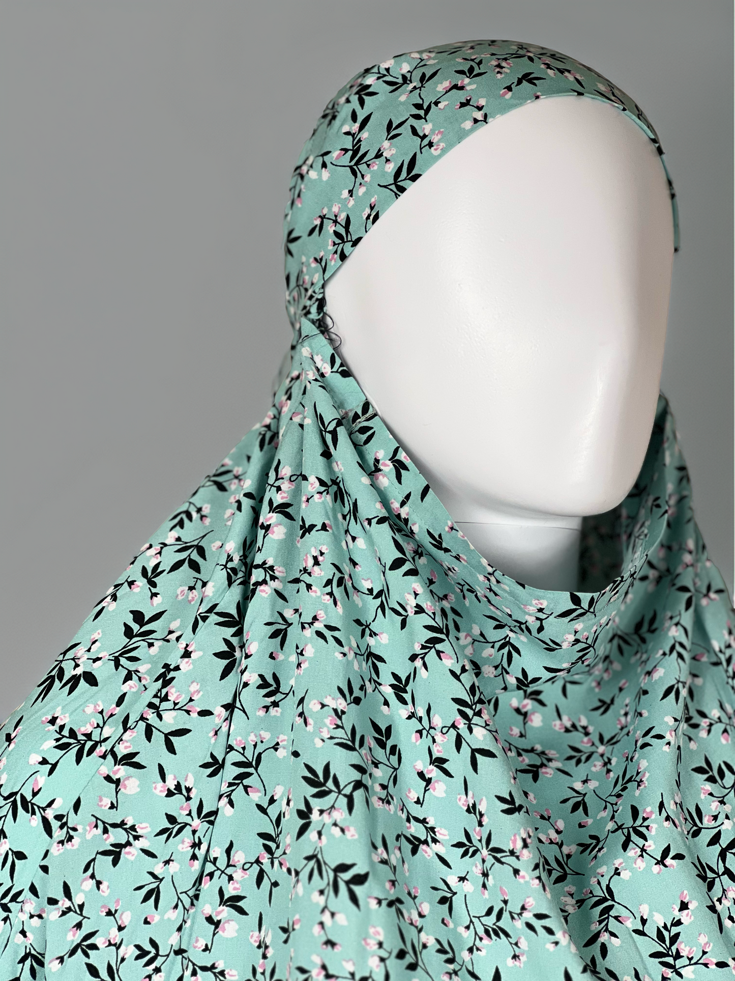 One Piece Breathable Full Coverage Jilbab (with Niqab) for Hajj, Umrah, and Everyday