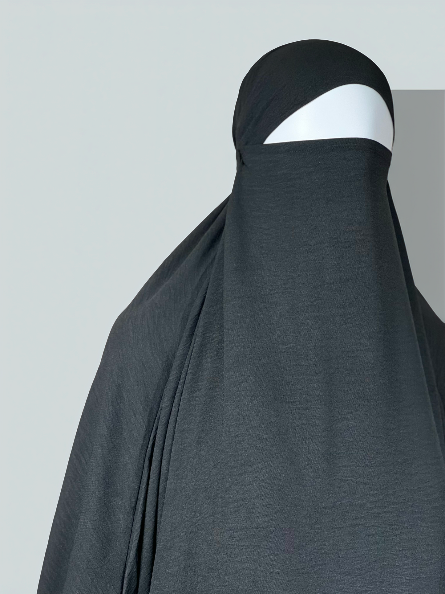 Elegant Two-Piece Crepe Jilbab – Versatile & Modest