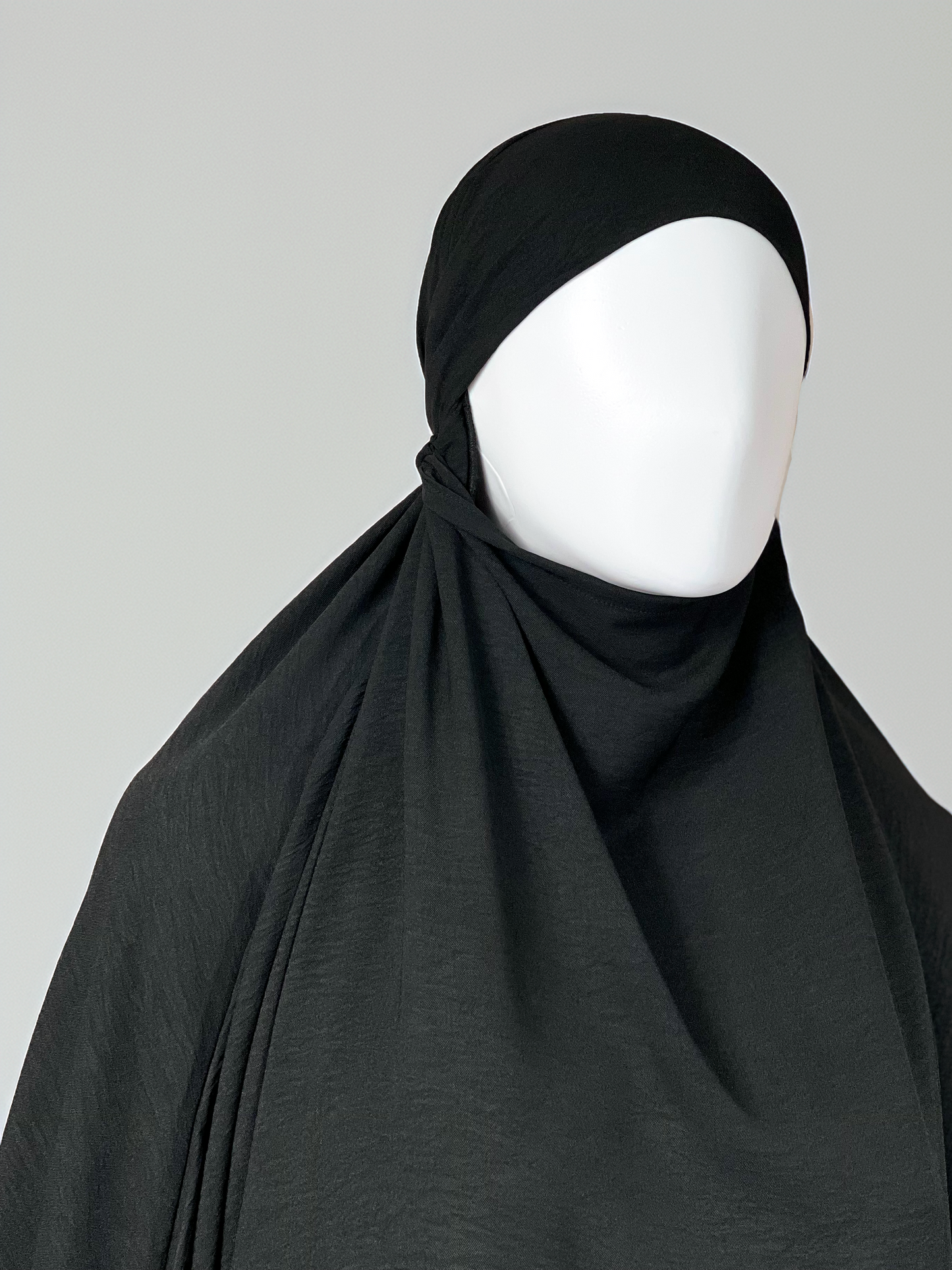 Elegant Two-Piece Crepe Jilbab – Versatile & Modest
