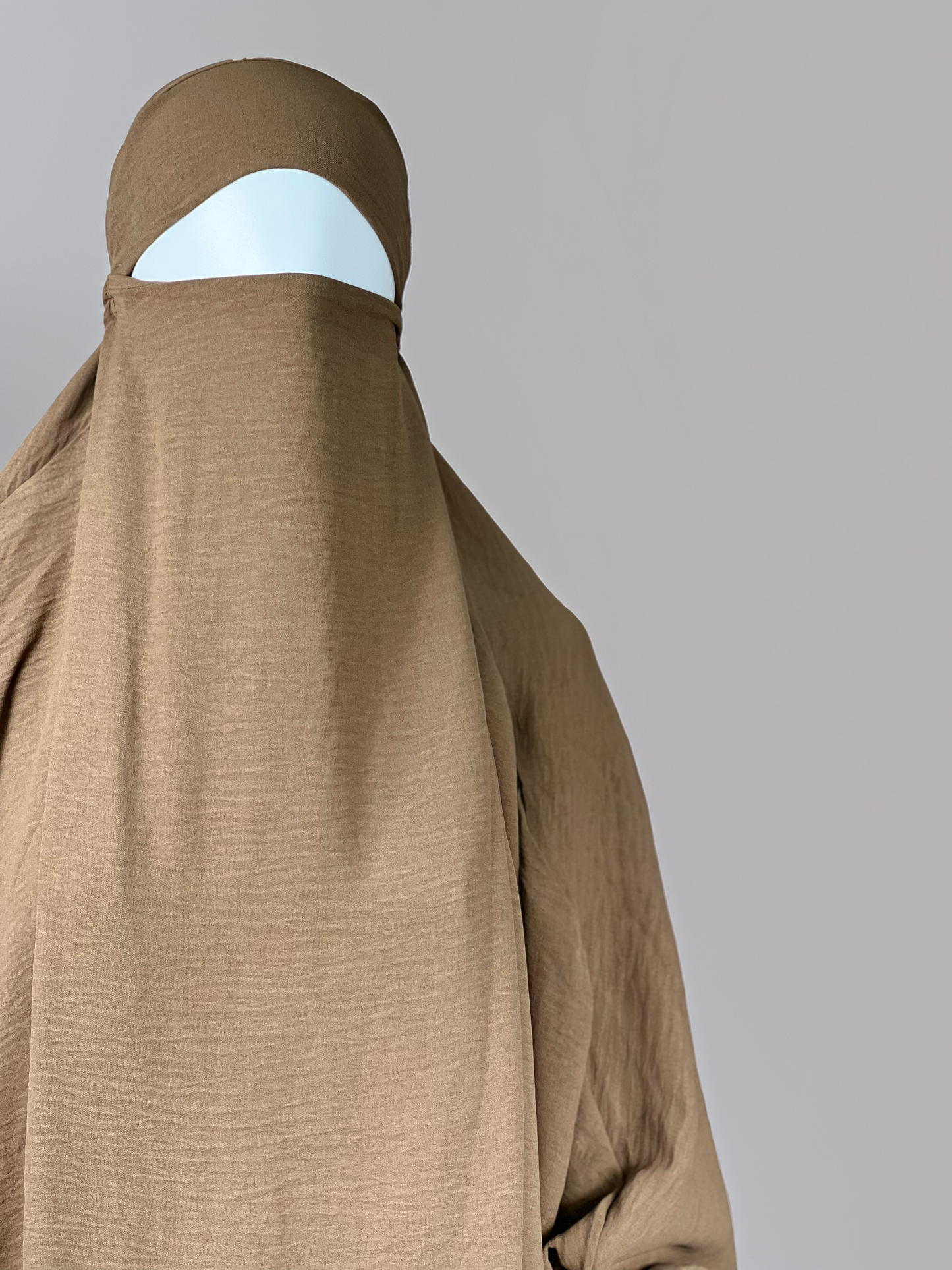 Elegant Two-Piece Crepe Jilbab – Versatile & Modest
