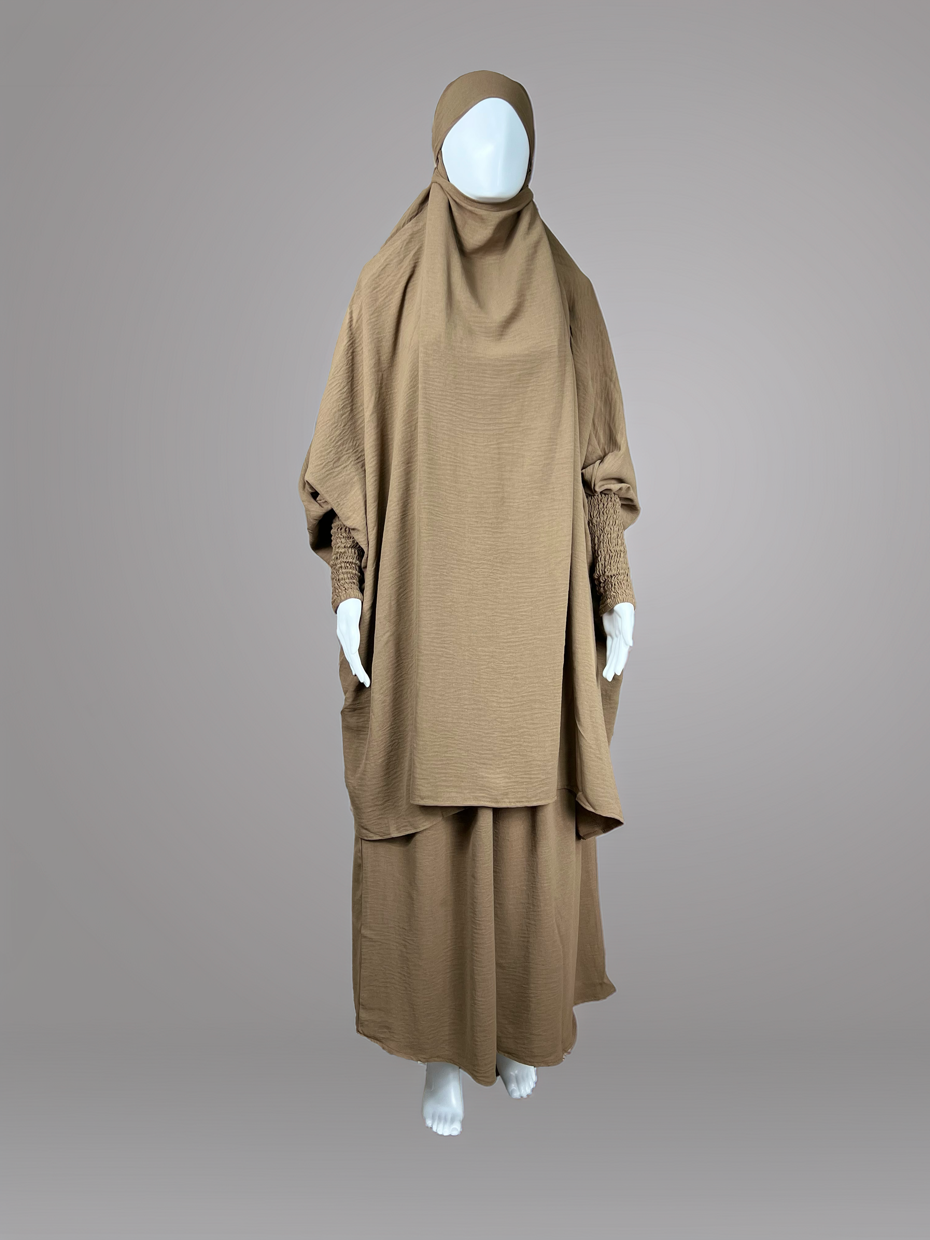 2-Piece Nida Jilbab & Skirt Set- Hajj, Umrah, & everyday
