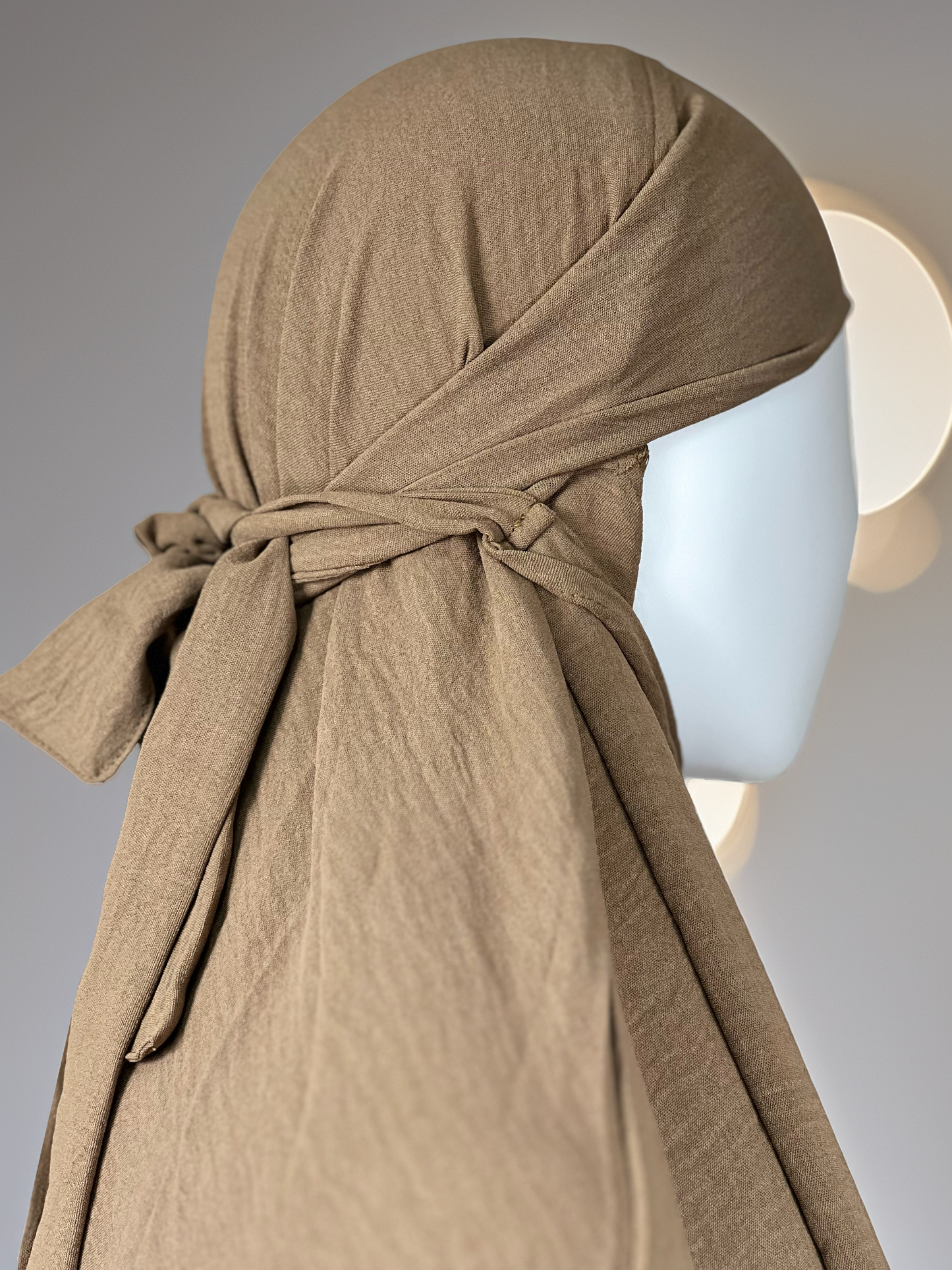 Elegant Two-Piece Crepe Jilbab – Versatile & Modest