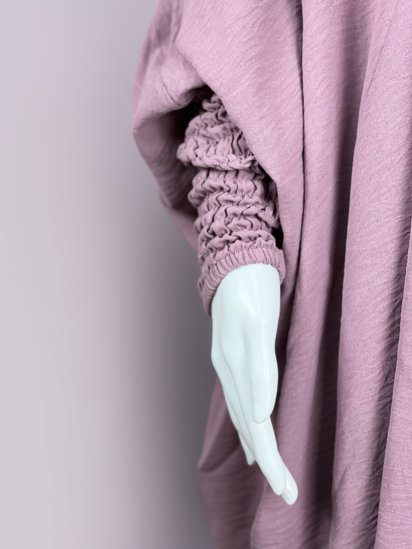 Elegant Two-Piece Crepe Jilbab – Versatile & Modest