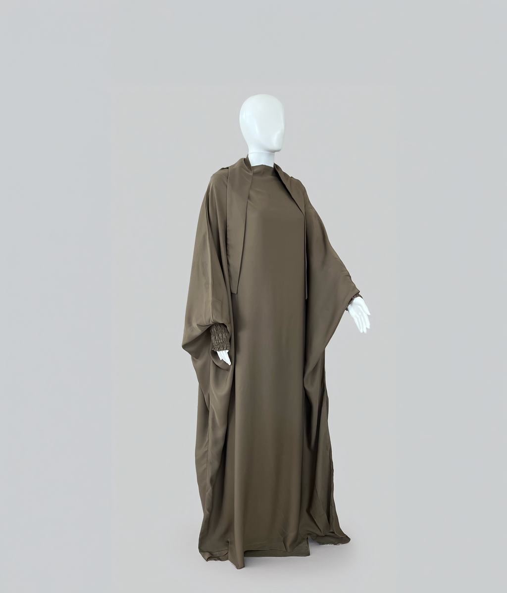 One-Piece Full Coverage Prayer Set-Hajj, Umrah, & everyday