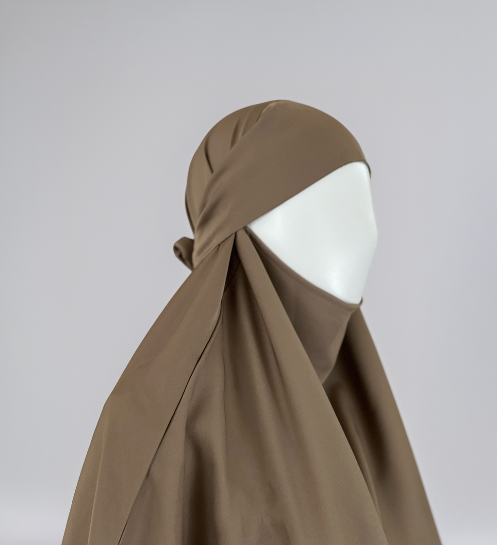 One-Piece Full Coverage Prayer Set-Hajj, Umrah, & everyday