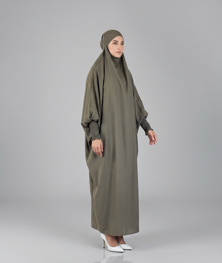 One-Piece Full Coverage Prayer Set-Hajj, Umrah, & everyday